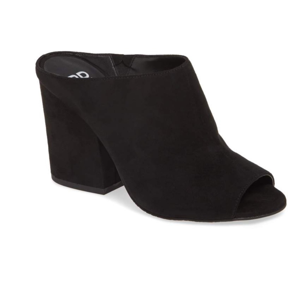 Nordstrom BP Black Faux Suede ‘Gretta’ Shoe 9M NEW